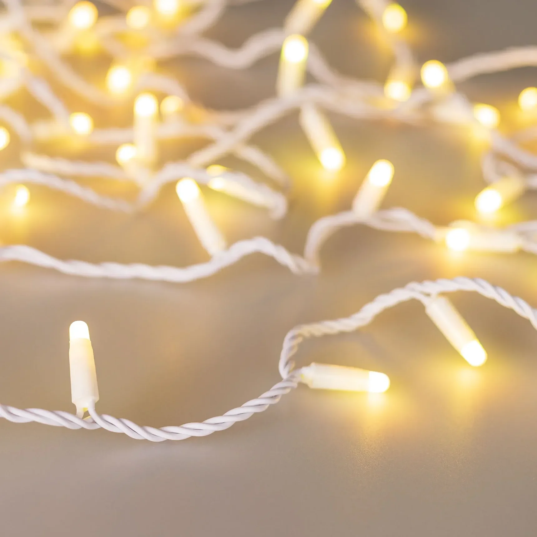 Светодиодная гирлянда ARD-STRING-CLASSIC-10000-WHITE-100LED-MILK-SYNC RGB (230V, 6.5W, RF ПДУ, 1000) (Ardecoled, IP65) 064835