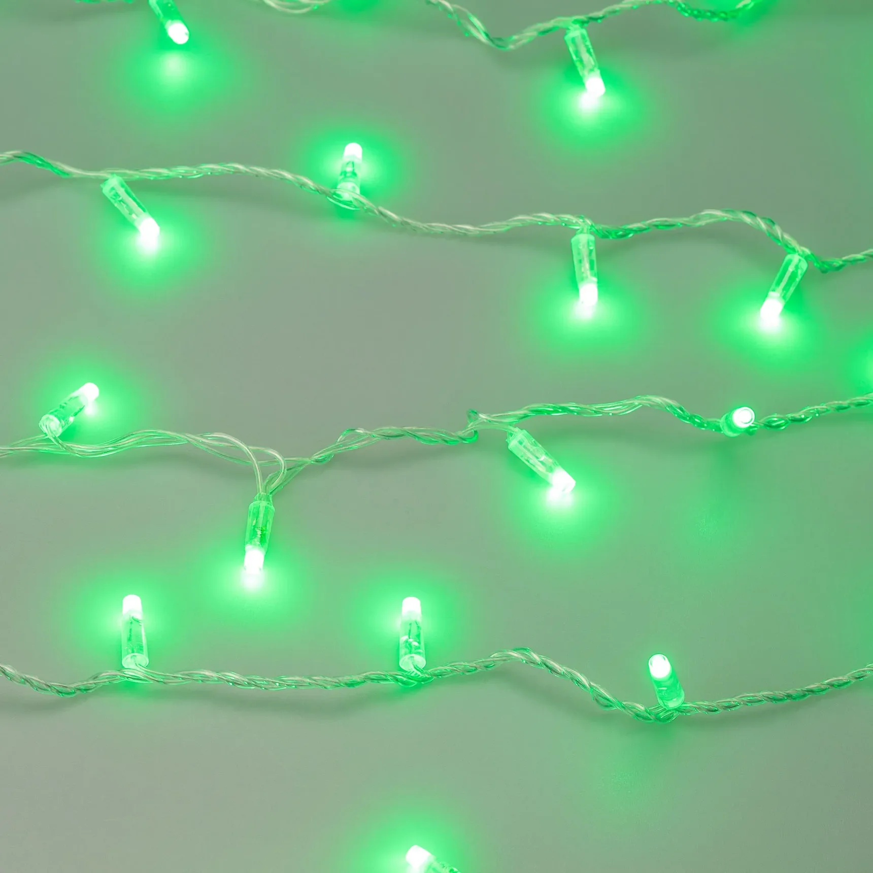 Светодиодная гирлянда ARD-STRING-CLASSIC-10000-CLEAR-100LED-SYNC RGB (230V, 6.5W, RF ПДУ, 3000) (Ardecoled, IP65) 064839