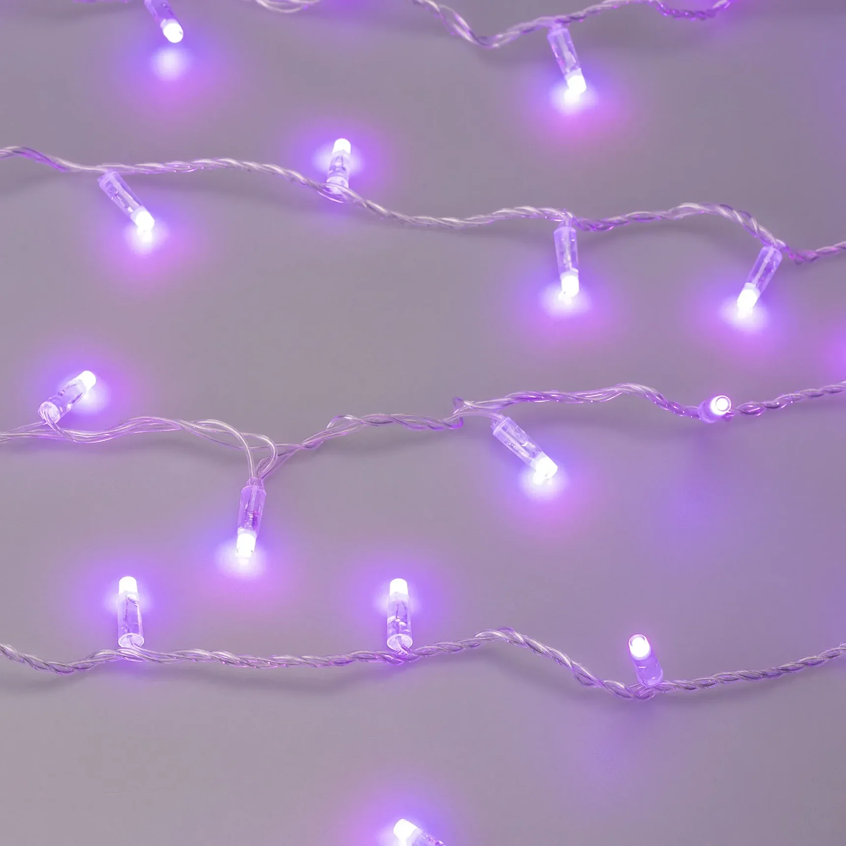 Светодиодная гирлянда ARD-STRING-CLASSIC-20000-CLEAR-200LED-SYNC RGB (230V, 13W, RF ПДУ, 4000) (Ardecoled, IP65) 064843