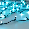 Светодиодная гирлянда ARD-STRING-CLASSIC-20000-BLACK-200LED-MILK-SYNC RGB (230V, 13W, RF/ПДУ, 4000) (Ardecoled, IP65) 064848