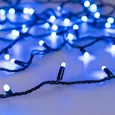 Светодиодная гирлянда ARD-STRING-CLASSIC-20000-BLACK-200LED-MILK-SYNC RGB (230V, 13W, RF ПДУ, 4000) (Ardecoled, IP65) 064854