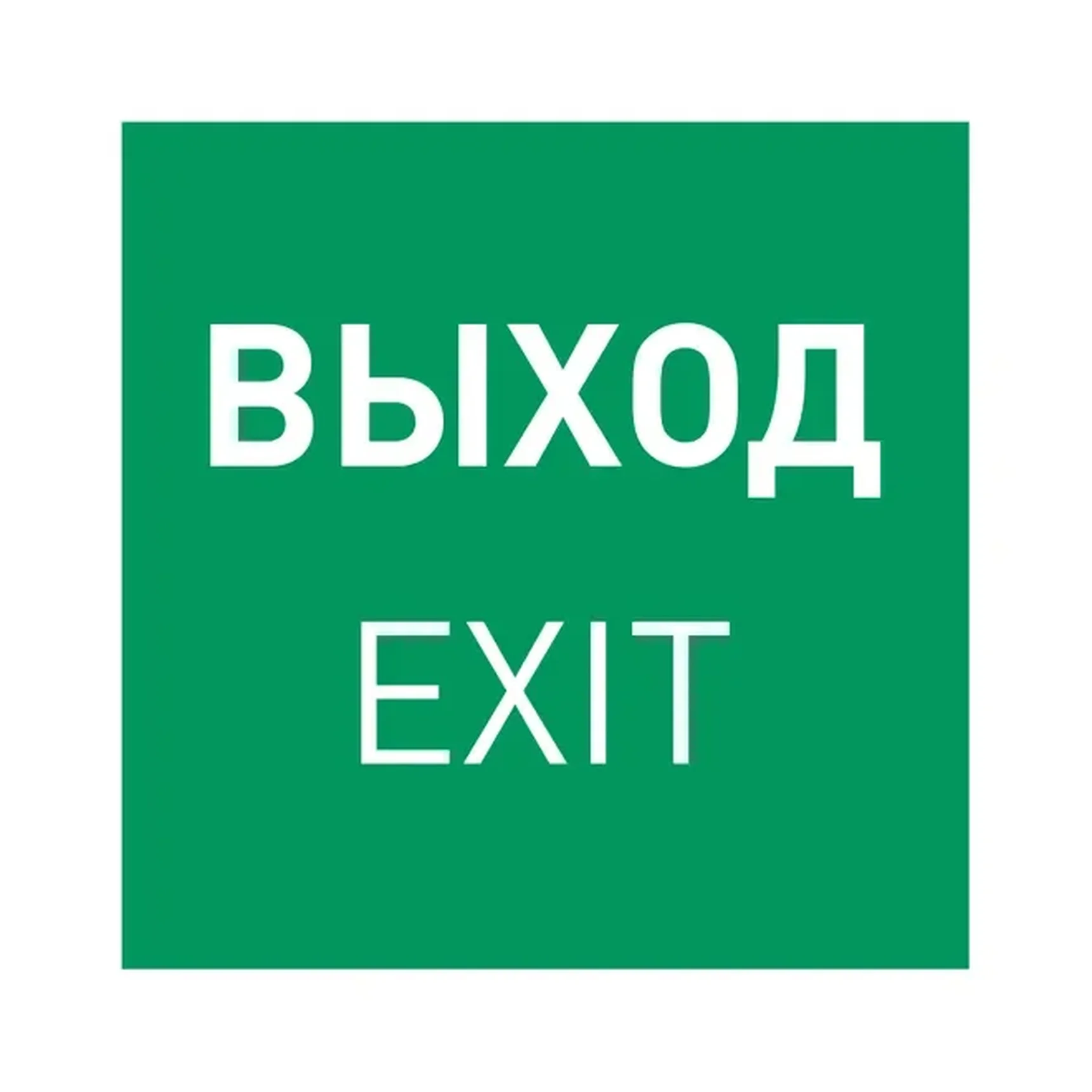 Пиктограмма EMGP-MARK-EXIT-FLAG (Выход) (Arlight, Пластик) 064909