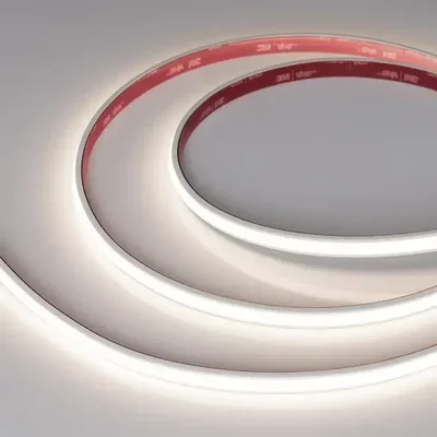 Лента герметичная COB-PW-X480-10mm 24V Day4000 (10 W/m, IP66, 5m) (Arlight, 5 лет)