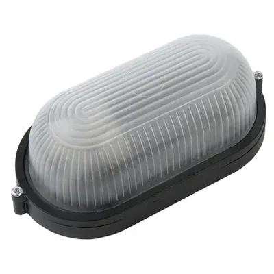 Светильник ЖКХ НПБ/НПП Е27 General GCF-O-E27-60-IP65, 437727, матовый, черный, без решетки