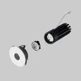074326 Светильник SPIRA SLIM LED 7W 490LM 24G БЕЛЫЙ 2700K