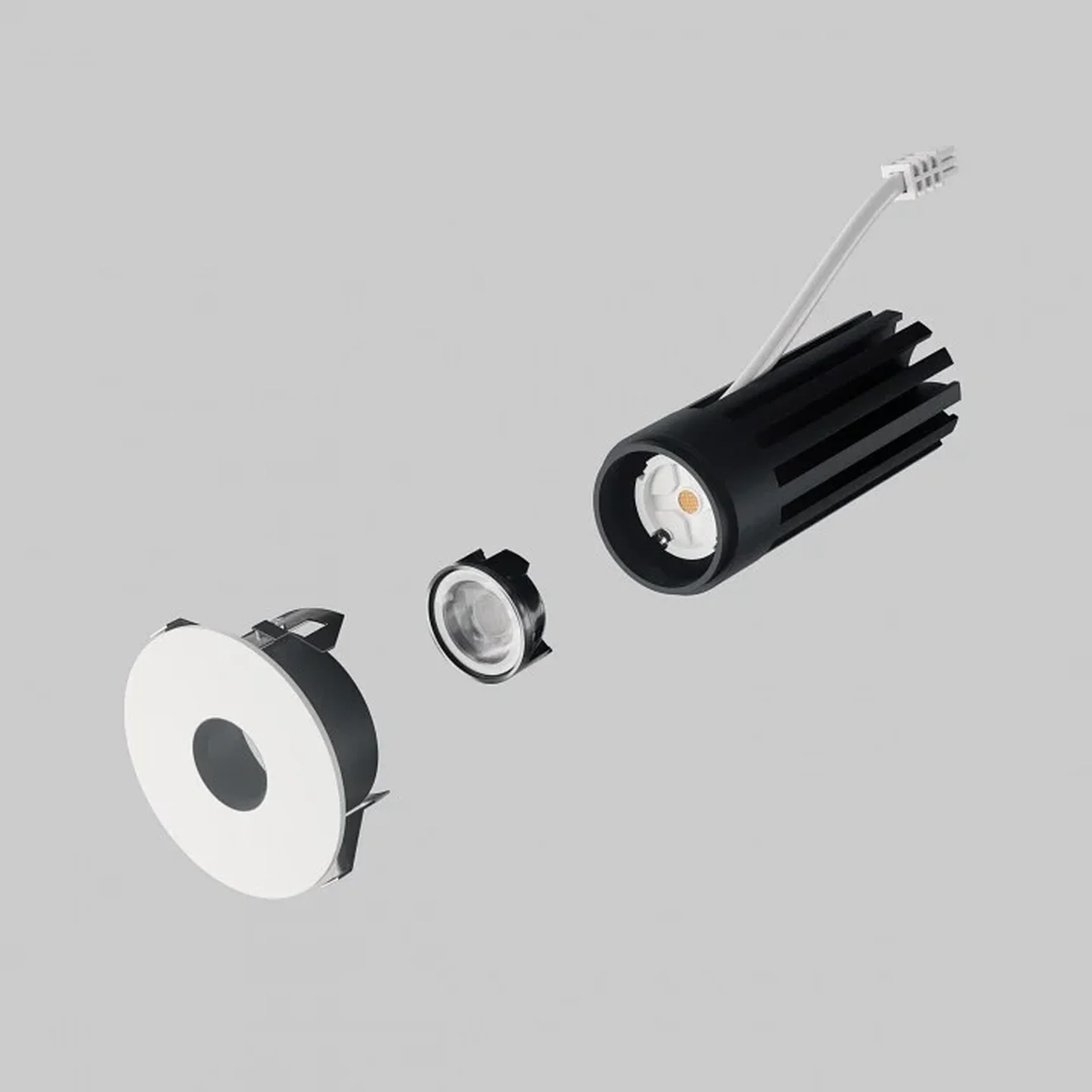 074336 Светильник SPIRA SLIM LED 7W 490LM 24G БЕЛЫЙ 3000K