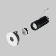 074346 Светильник SPIRA SLIM LED 7W 490LM 24G БЕЛЫЙ 4000K