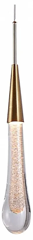 07861-1A,36 Подвесной светильник Гутта латунь Led 3W