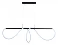 Подвесной светильник Далия черный w135*20 h150 Led 72W (4000К) 08041,19(4000K)