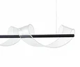 08042-2AS,19 Подвесной светильник Илина черный w90*20 h150 Led 28W (4000K)