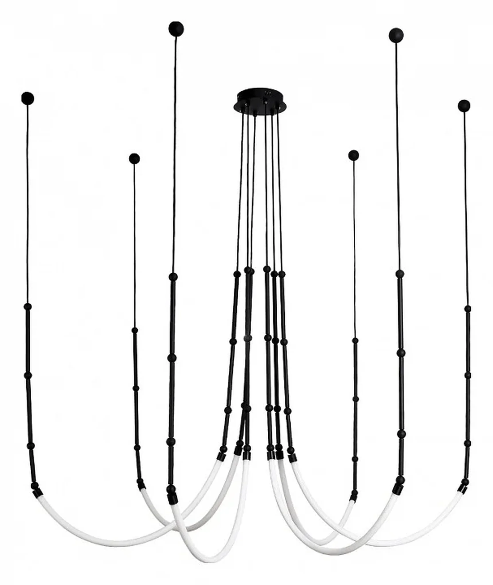 08060-6A,19 Подвесной светильник Бофорт черный d150 h160 Led 50W (4000K)