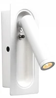 08071M,01 Бра встраиваемое Ризи белый Led 3W