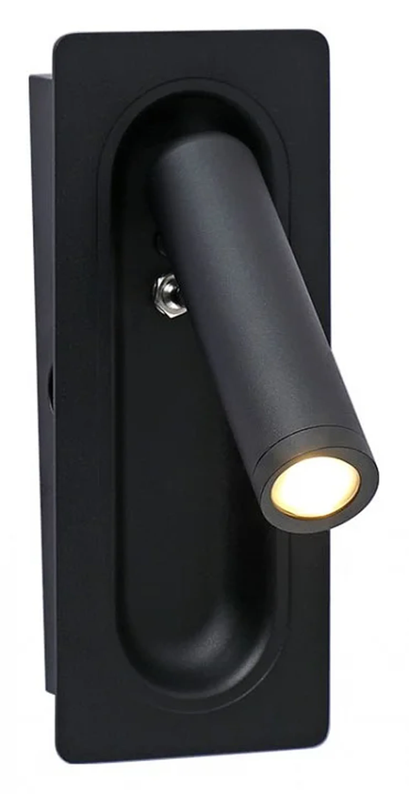 08071M,19 Бра встраиваемое Ризи черный Led 3W