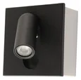 Бра встраиваемое Эви черный w9*9 h9 Led 3W (3000K)