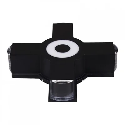 08231-9.2-005U LED3W+4*3W RGB BK Светильник настенный