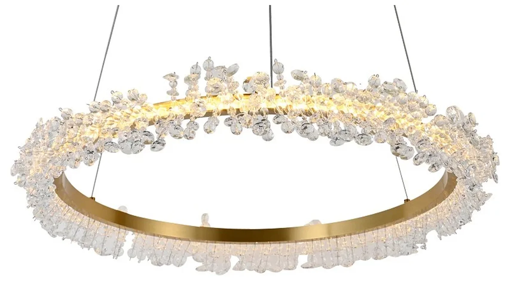 08242,36A Подвесной светильник Лаура латунь d40 Led 20W (3000K)
