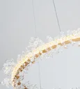 08243,36A Подвесной светильник Лаура латунь d60 h150 Led 36W (3000K)