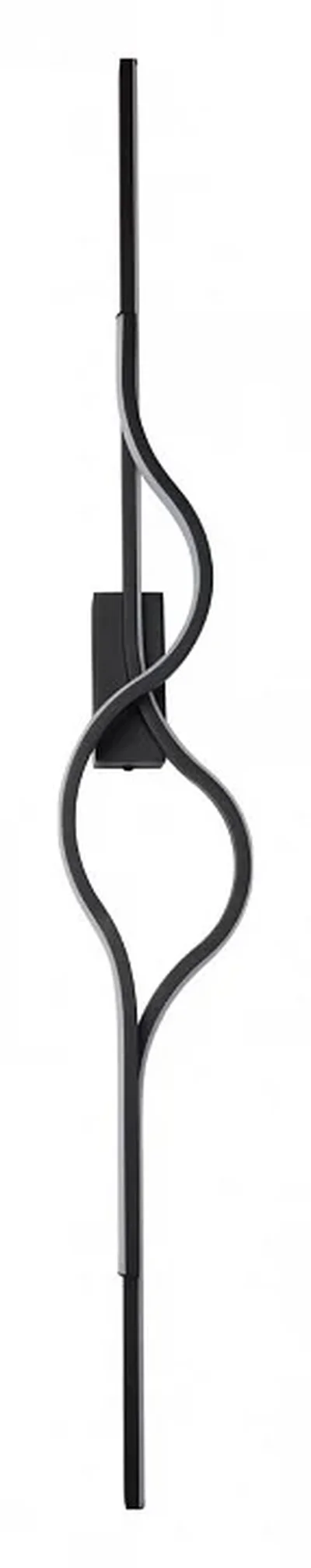 Бра Велле черный (левое) w13 h80 Led 33W (3000K) 08418C-80L,19(3000K)