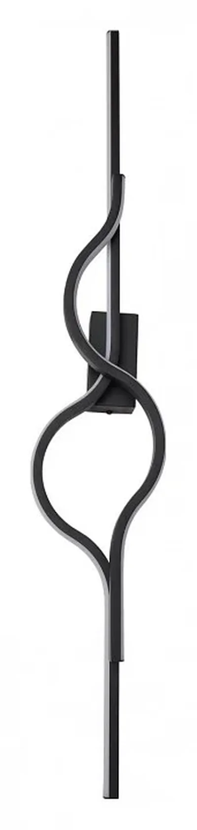 Бра Велле черный (правое) w13 h80 Led 33W (3000K) 08418C-80R,19(3000K)