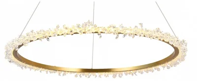 08454-80,36 Подвесной светильник ЛаураЛюкс латунь d80 h150 Led 49W (3000K)