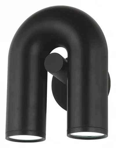08465-1,19 Бра Канти черный Led 12W