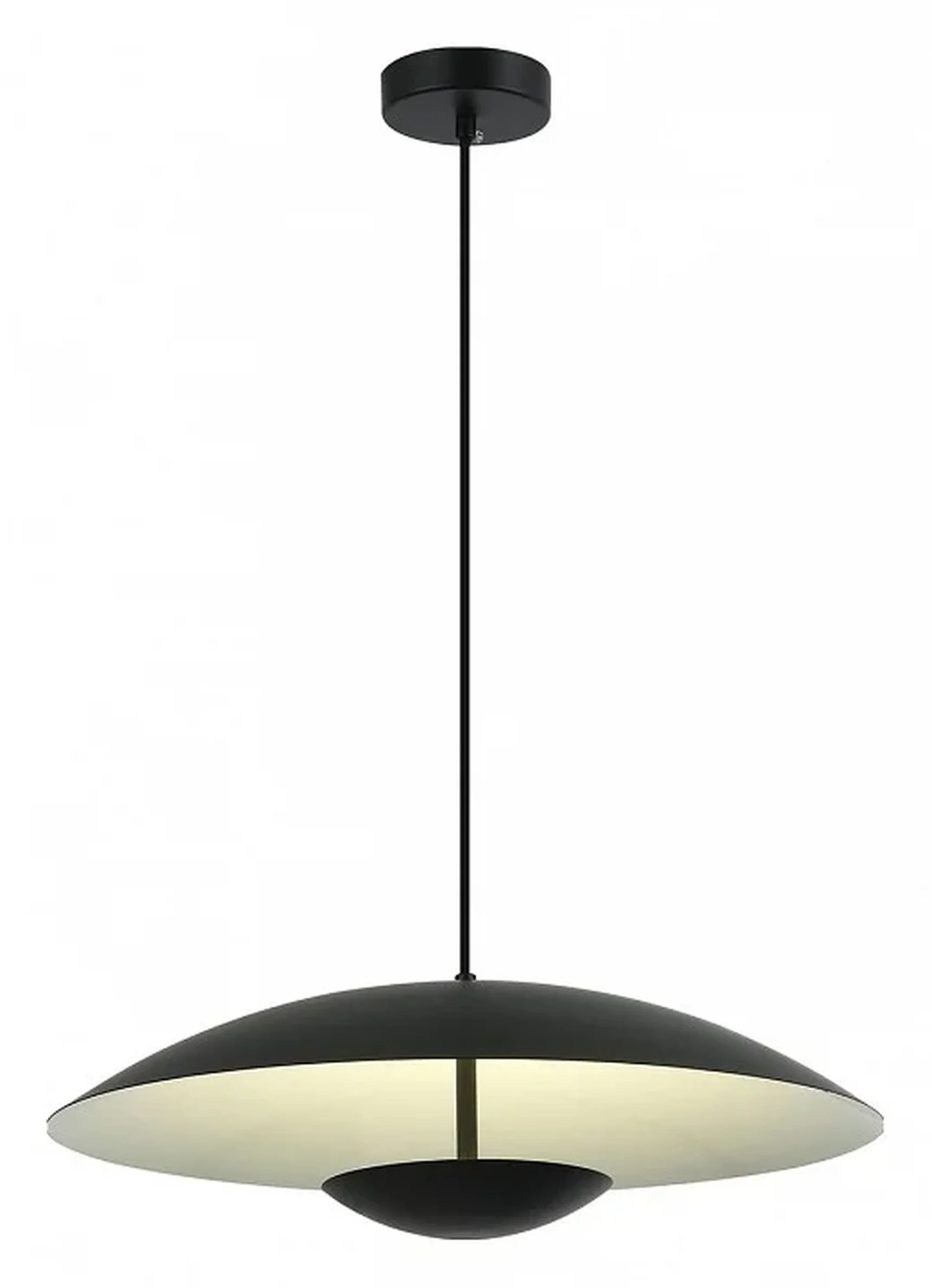 Подвесной светильник Синди черный d60 h200 Led 12W (4000K)
