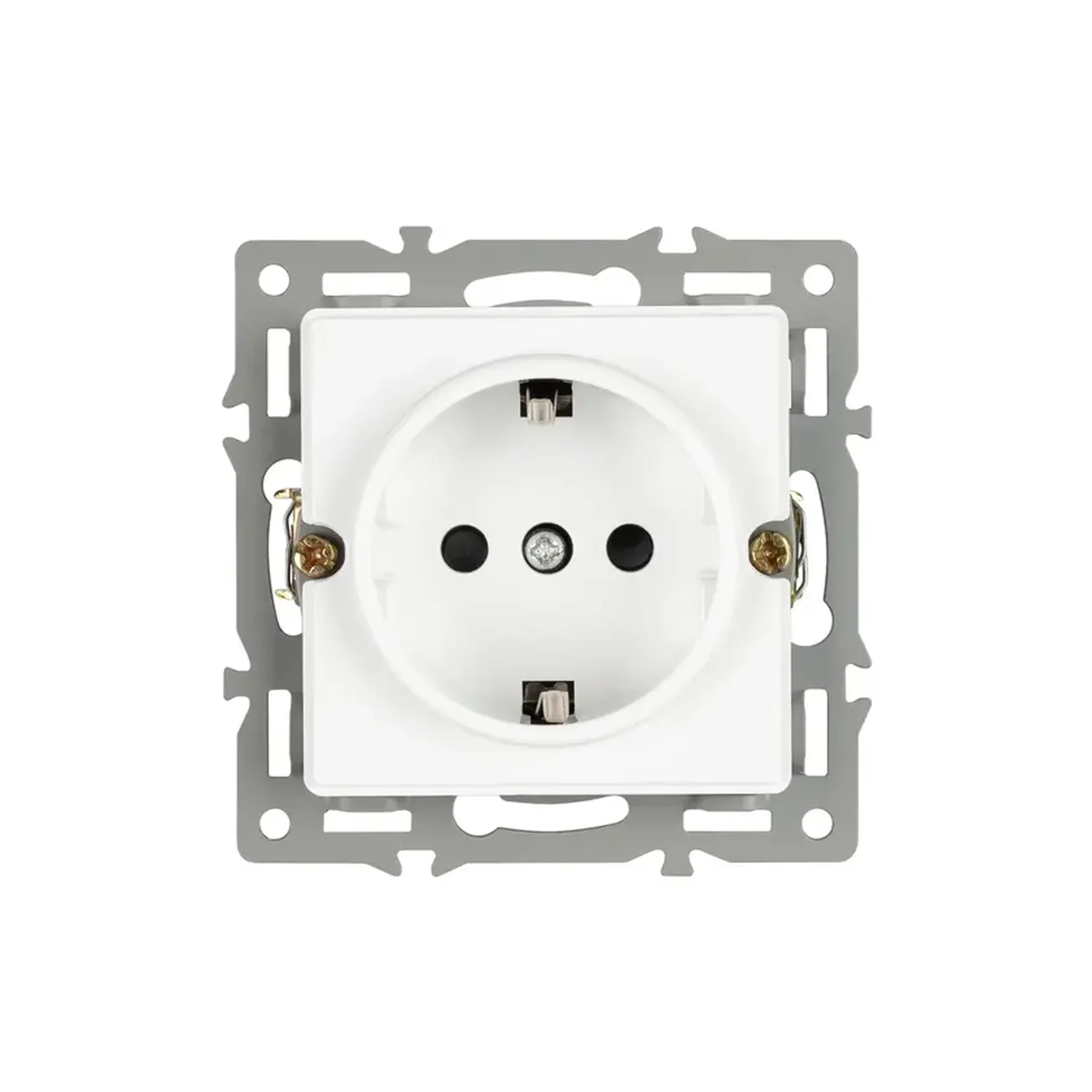 Механизм электрической розетки SCT-GP-MEU-PL-WH (250V, 16A) (Arlight, -)