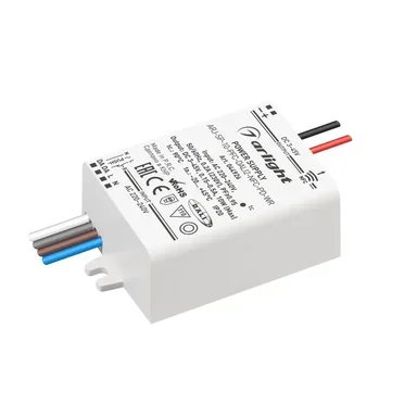 Блок питания ARJ-SP-10-PFC-DALI2-NFC-PD-WR (10W, 3-45V, 0.15-0.5A) (Arlight, IP20 Пластик, 5 лет)