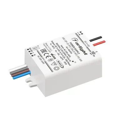 Блок питания ARJ-SP-10-PFC-DALI2-NFC-PD-WR (10W, 3-45V, 0.15-0.5A) (Arlight, IP20 Пластик, 5 лет)