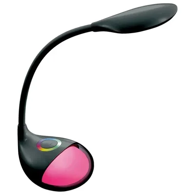 Светильник настольный 7W, 6000-6500K, 100-240V, черный, DE1730