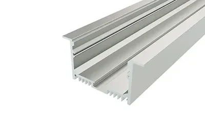 Профиль для светодиодной ленты врезной алюминиевый LC-LPV-3263-2 Anod