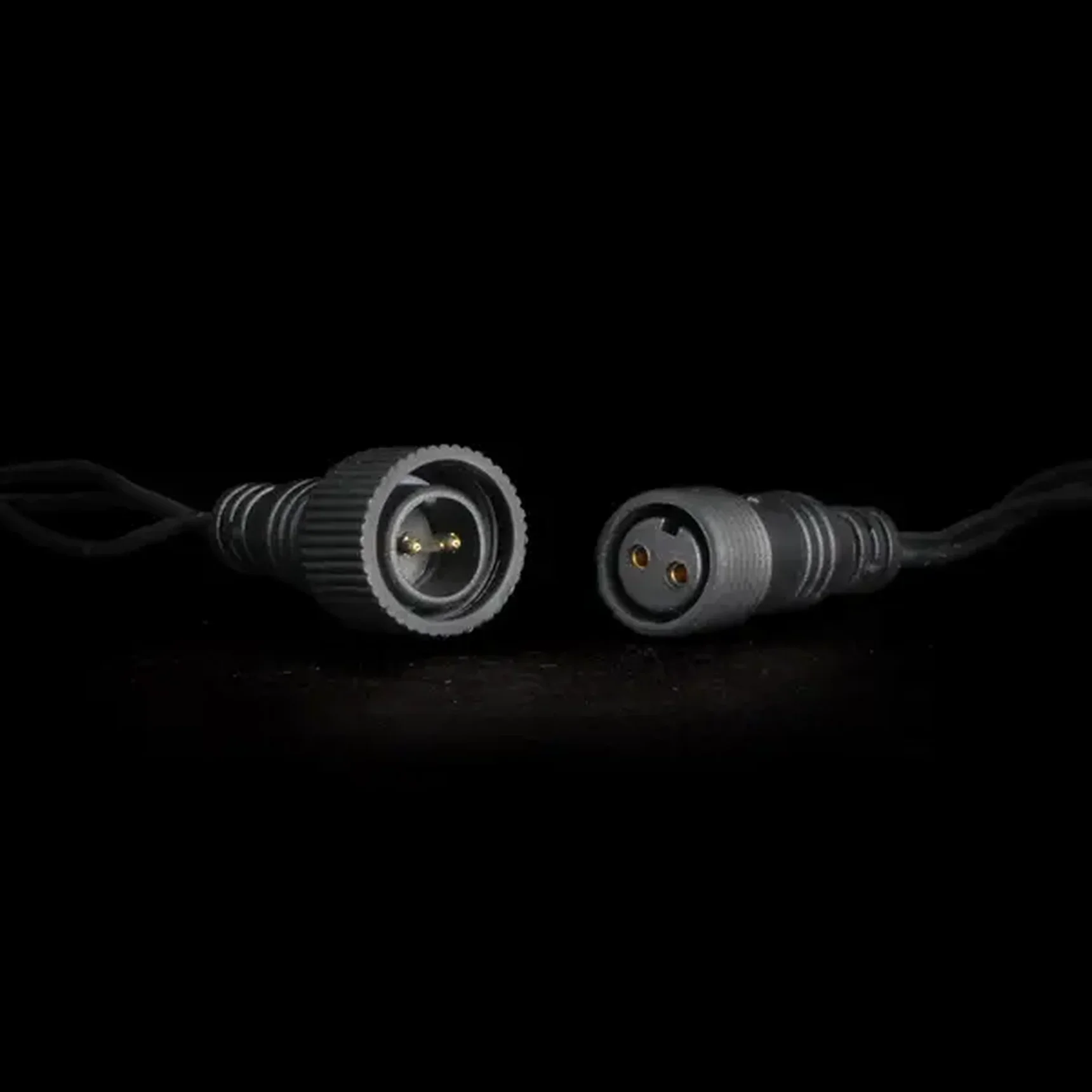 Гирлянда Нить 10м Тепло-Белая с Мерцанием Белого Диода 220В, 75 LED, Провод Черный Каучук, IP54