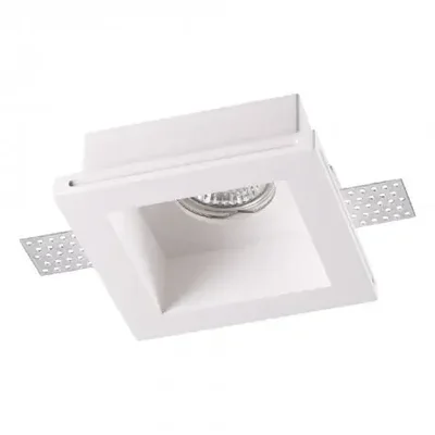 Встраиваемый гипсовый светильник в штукатурку или под покраску Novotech Yeso 370473