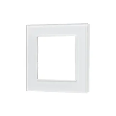 Рамка стеклянная FRM-GLARE-GS-1-WH (Arlight, -)