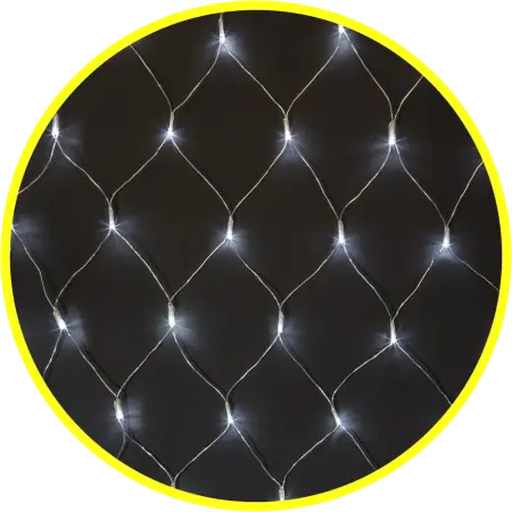 Светодиодная гирлянда NGF-N01-240CW-12-2x1.5m-230-TR-IP44