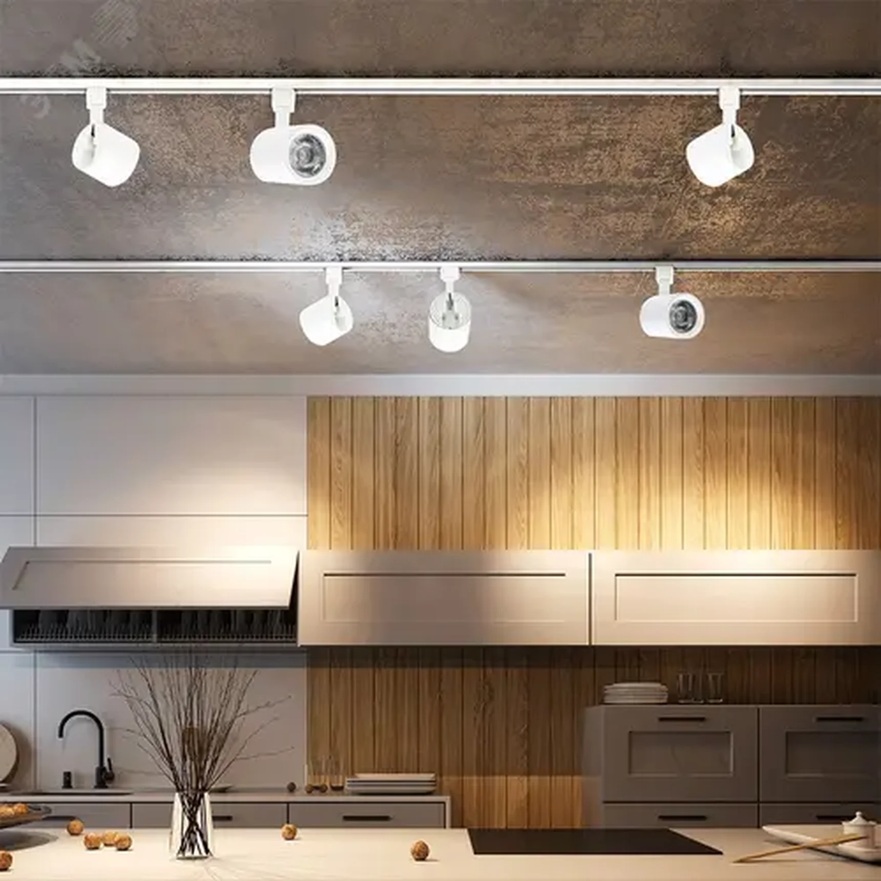 Трековый светильник светодиодный PTR 0510 10w 3000K 24° WH IP40, 5035416