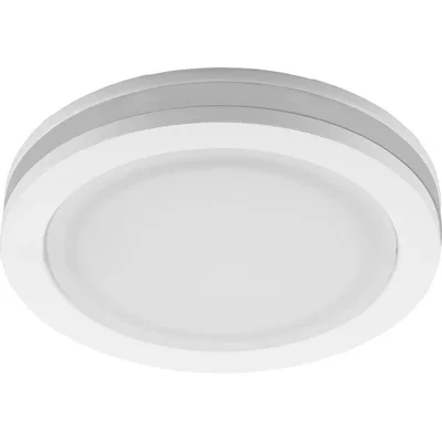 Светильник встраиваемый светодиодный 7W, 560 Lm, 4000К, белый, AL600 с драйвером в комплекте