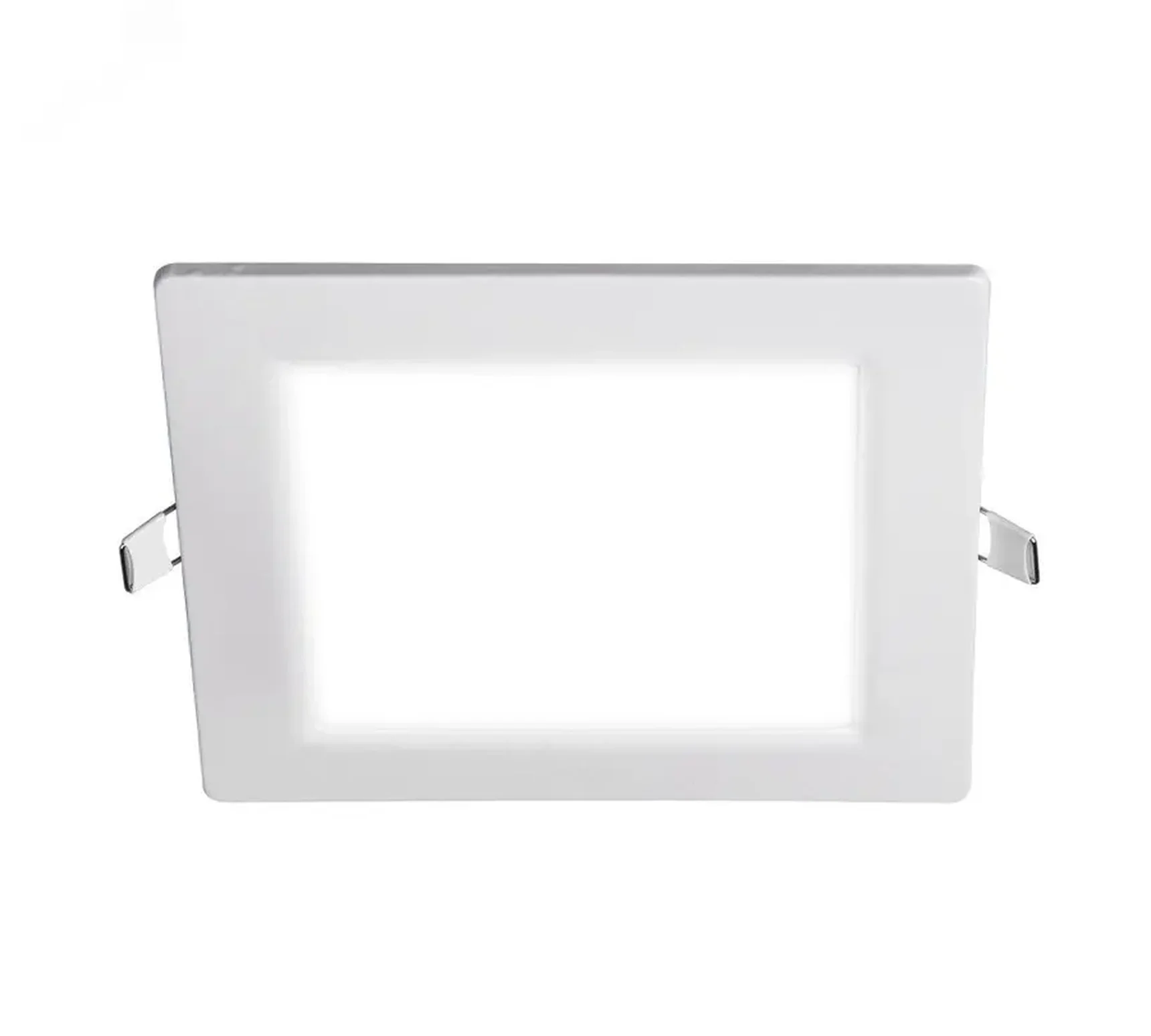 Светильник светодиодный ДВО-9w 4000K 600 Лм IP40 WH 145мм встраиваемый квадрат