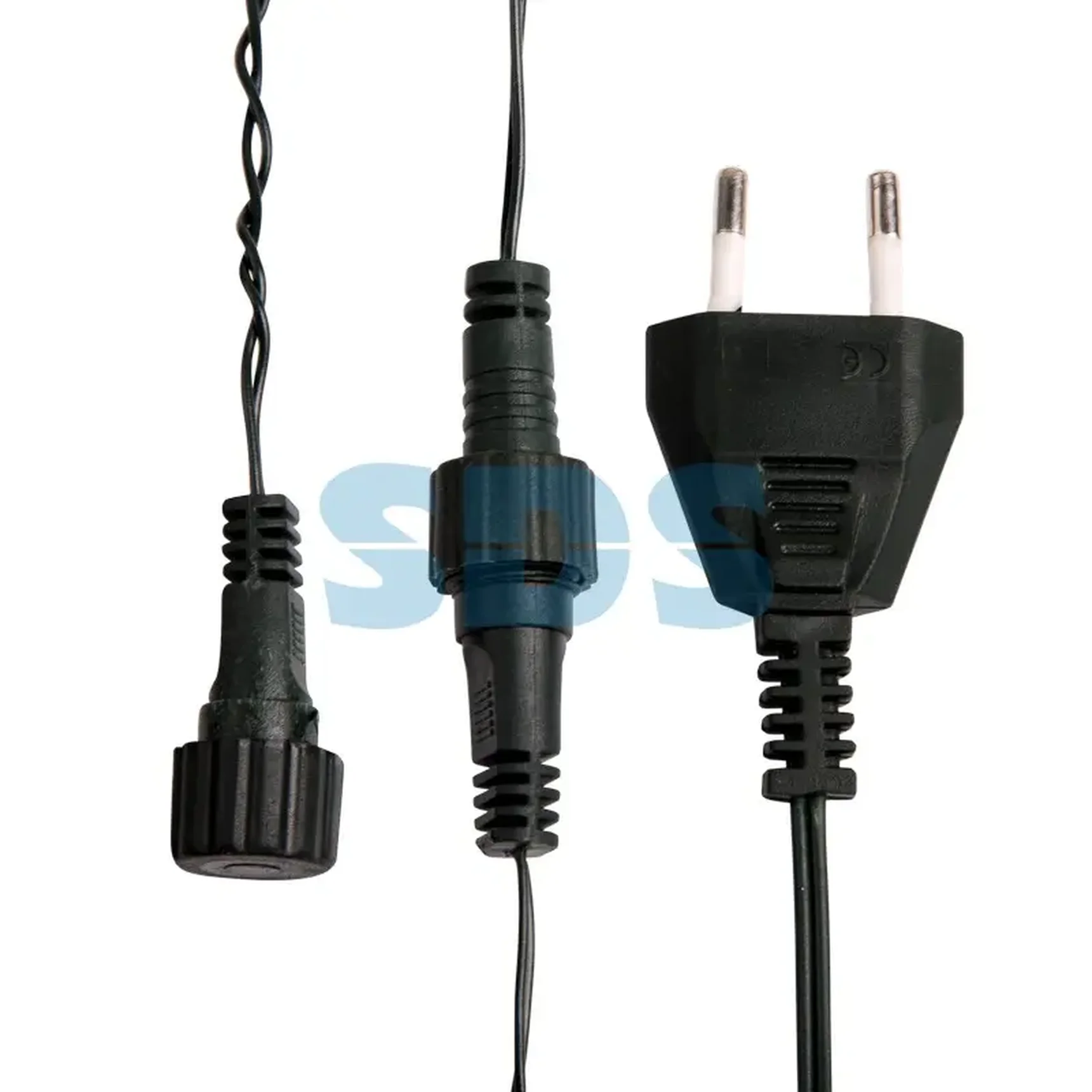 Гирлянда Шарики Ø18мм 5м, темно-зеленый ПВХ, 30 диодов, цвет RGB