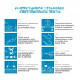 10-70 ТВ подсветка, комплект светодиодной ленты 5В, 7,2Вт/м, smd5050, 30д/м, IP20, 2*0,5м, RGB