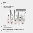 10-91 Комплект адресной светодиодной ленты 24В, 14,4Вт/м, smd5050, 60д/м, IP20, ширина подложки 10мм(белая), 2м, RGB