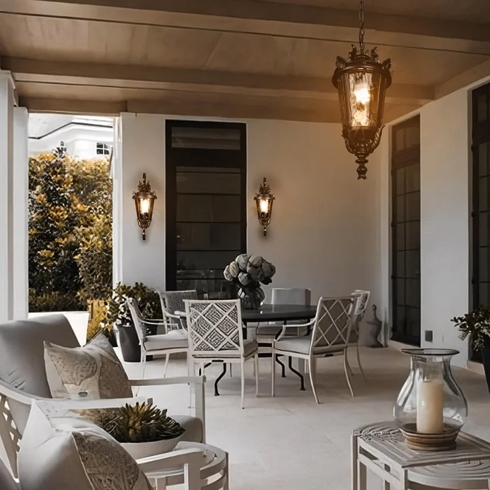 100003P Уличный подвесной светильник LOFT IT Verona