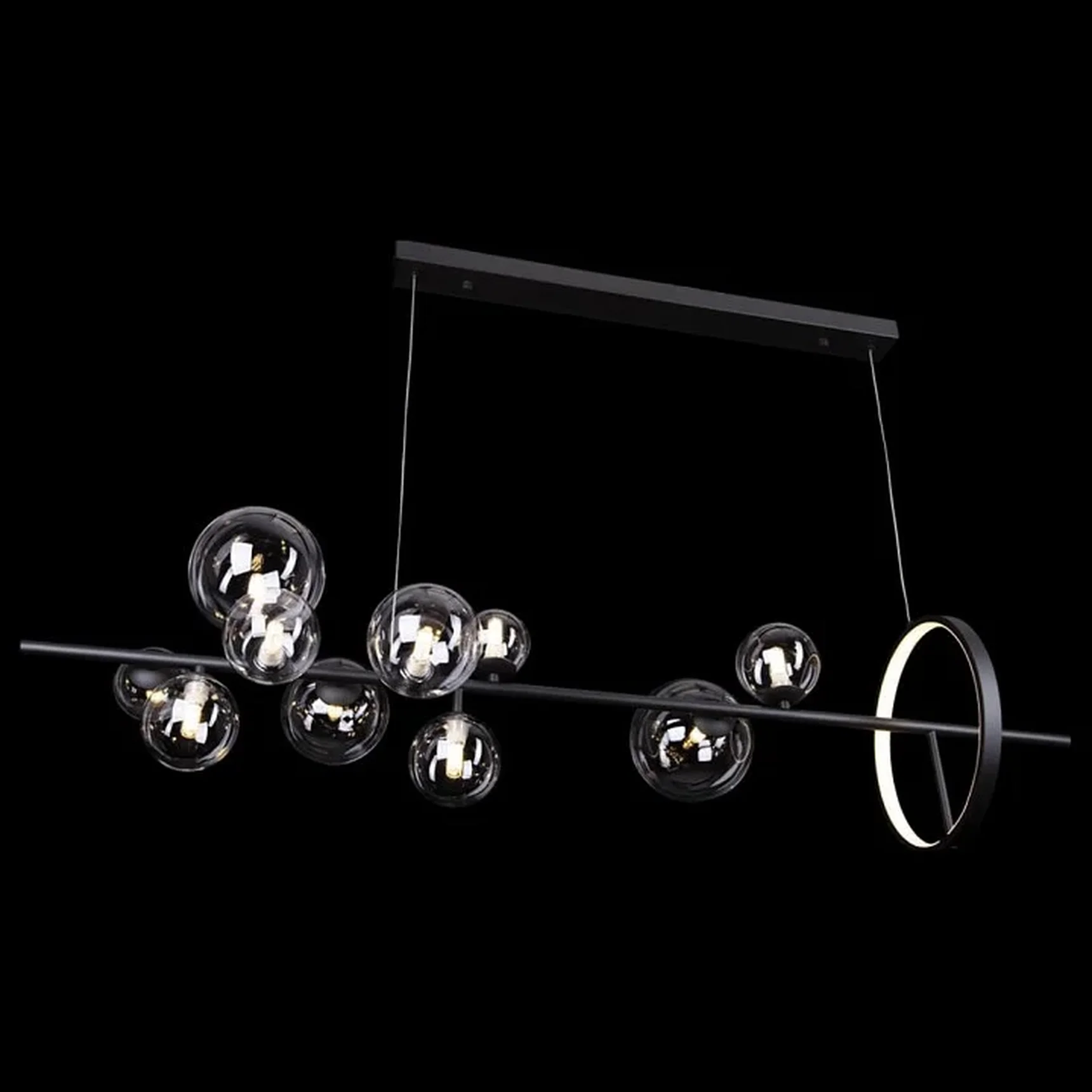 10023/1200L Подвесной светильник LOFT IT Molecule