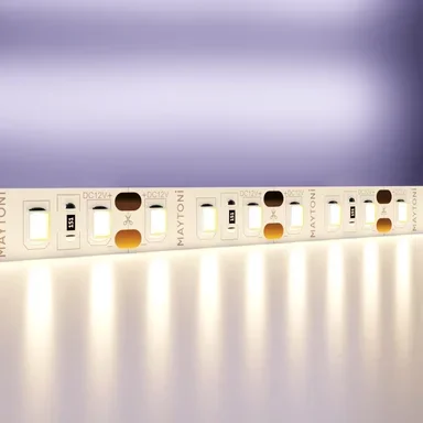 Светодиодная лента 12В 2835 9,6Вт/м 3000K 5м IP20, 10108