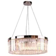 NEWPORT 10110 10110+6/C gold, Люстра, Gold Clear crystal D110*H23/123 cm E14 16*60W