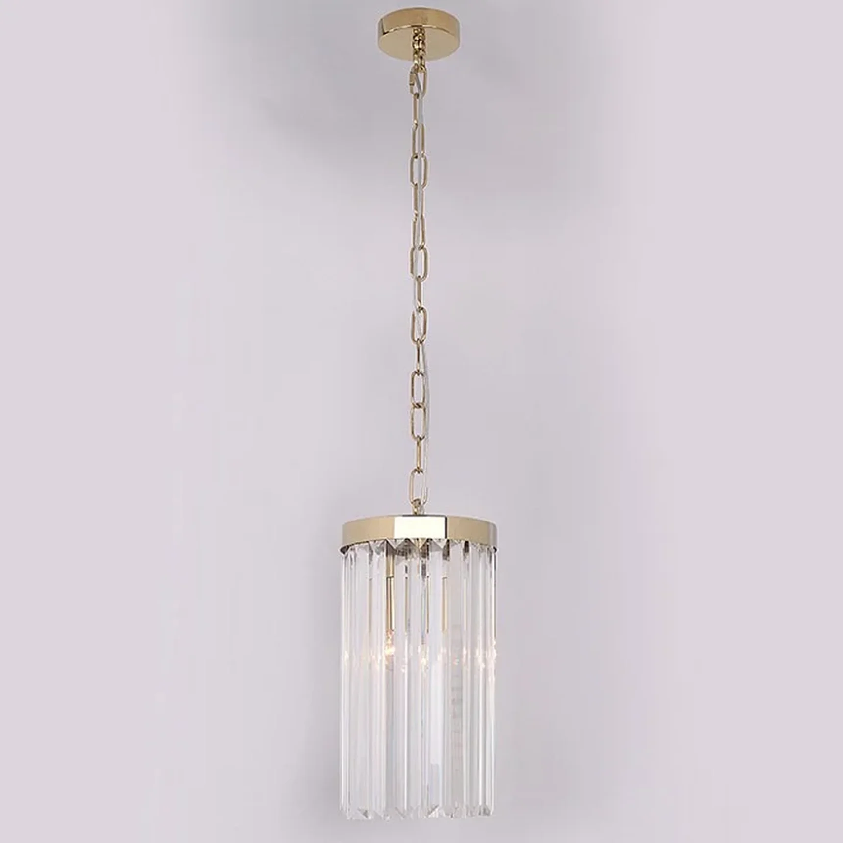 NEWPORT 10110 10111/S gold, Подвесной светильник, Gold Clear crystal D18*H32/132 cm E27 1*60W