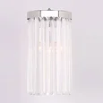 NEWPORT 10110 10111/S, Подвесной светильник, Nickel Clear crystal D18*H32/132 cm E27 1*60W