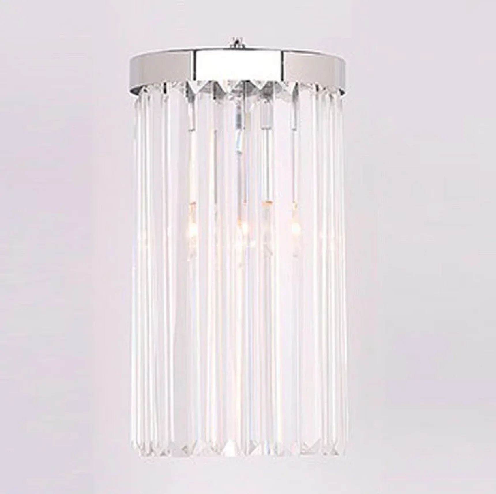 NEWPORT 10110 10111/S, Подвесной светильник, Nickel Clear crystal D18*H32/132 cm E27 1*60W