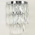 NEWPORT 10120 10123/A new , Бра, Chrome Clear crystal L27*H34*Sp13.5 cm G9 3*25W