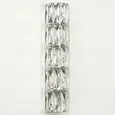 NEWPORT 10120 10125/A new , Бра, Chrome Clear crystal L13*H51*Sp9 cm G9 5*25W